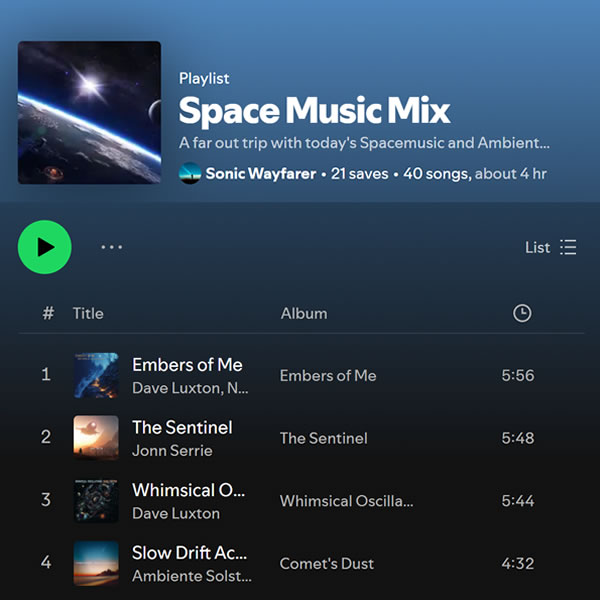 Spotify playlist